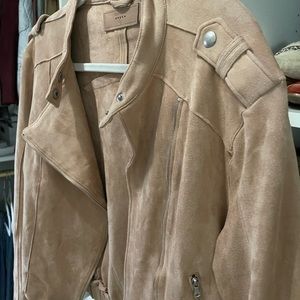 Blank nyc suede moto jacket